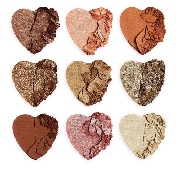NEW I LOVE REVOLUTION HEART BREAKERS MAJESTIC SHADOW PALETTE - Picture 3 of 9